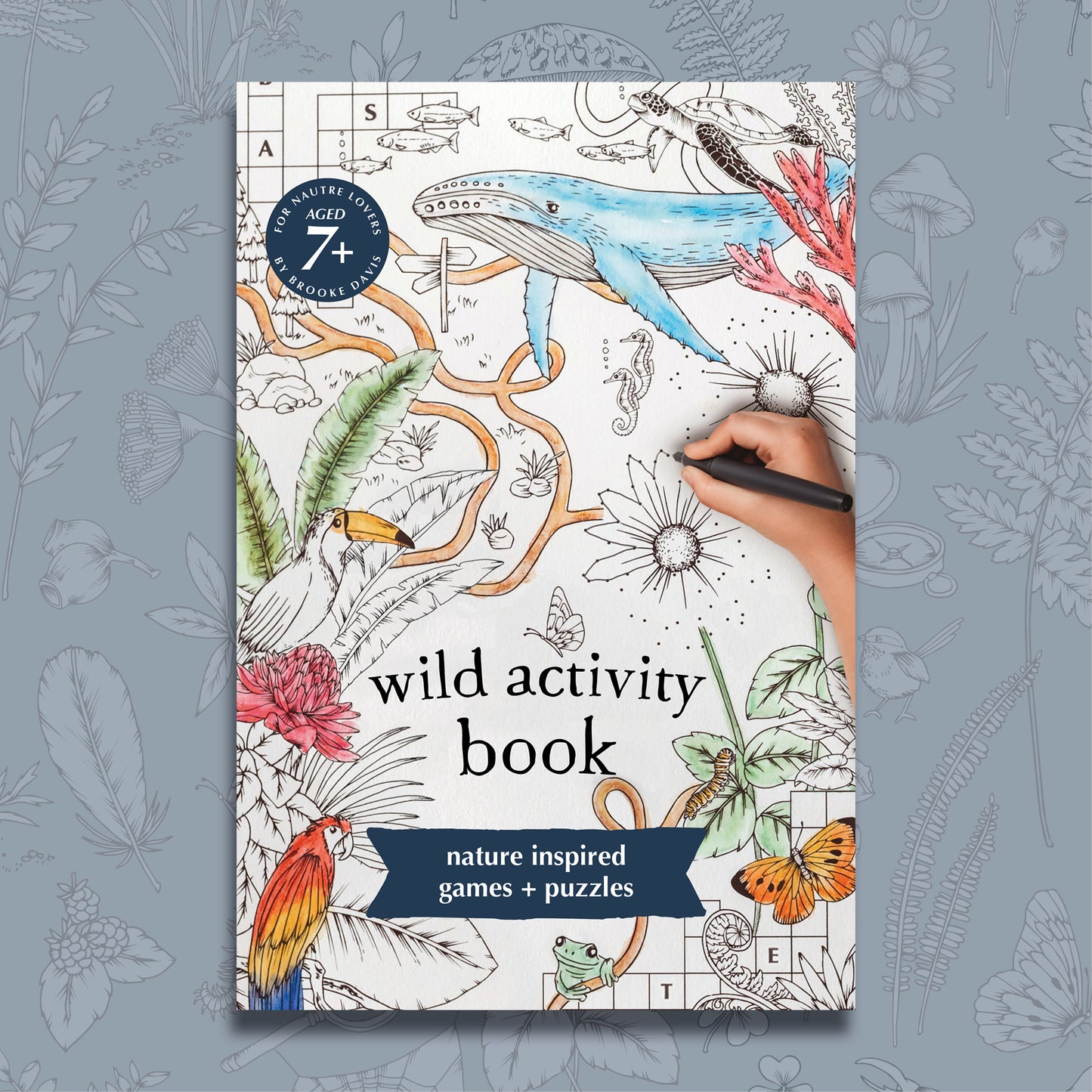 Wild activity book front cover