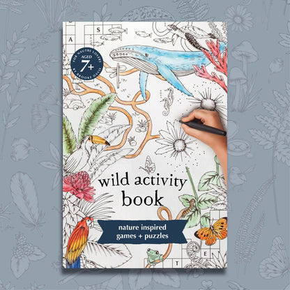 Wild activity book front cover