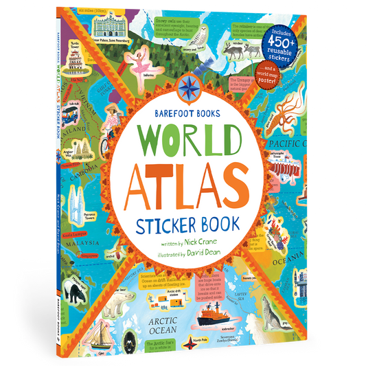Barefoot Books World Atlas Sticker Book